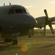 A Royal Australian Air Force P-3 Orion in 2014 after returning from a search mission. Image: AP